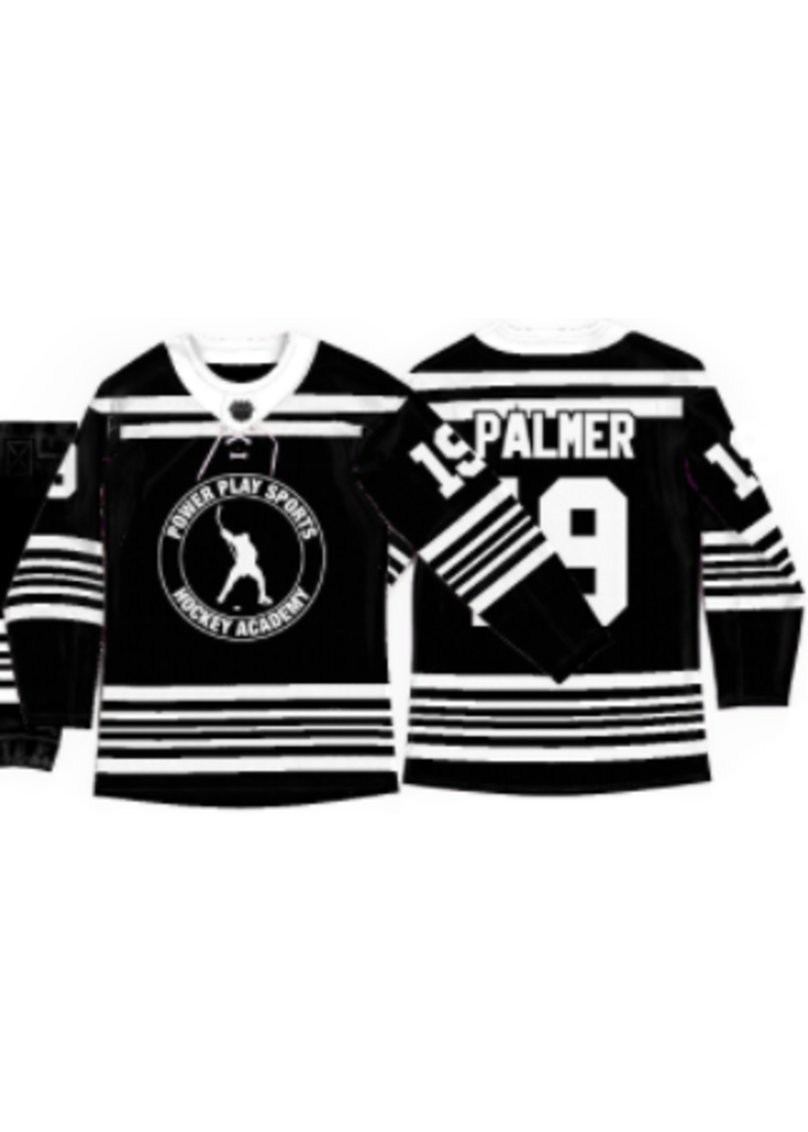 Power Play Sports Custom Jersey - Black