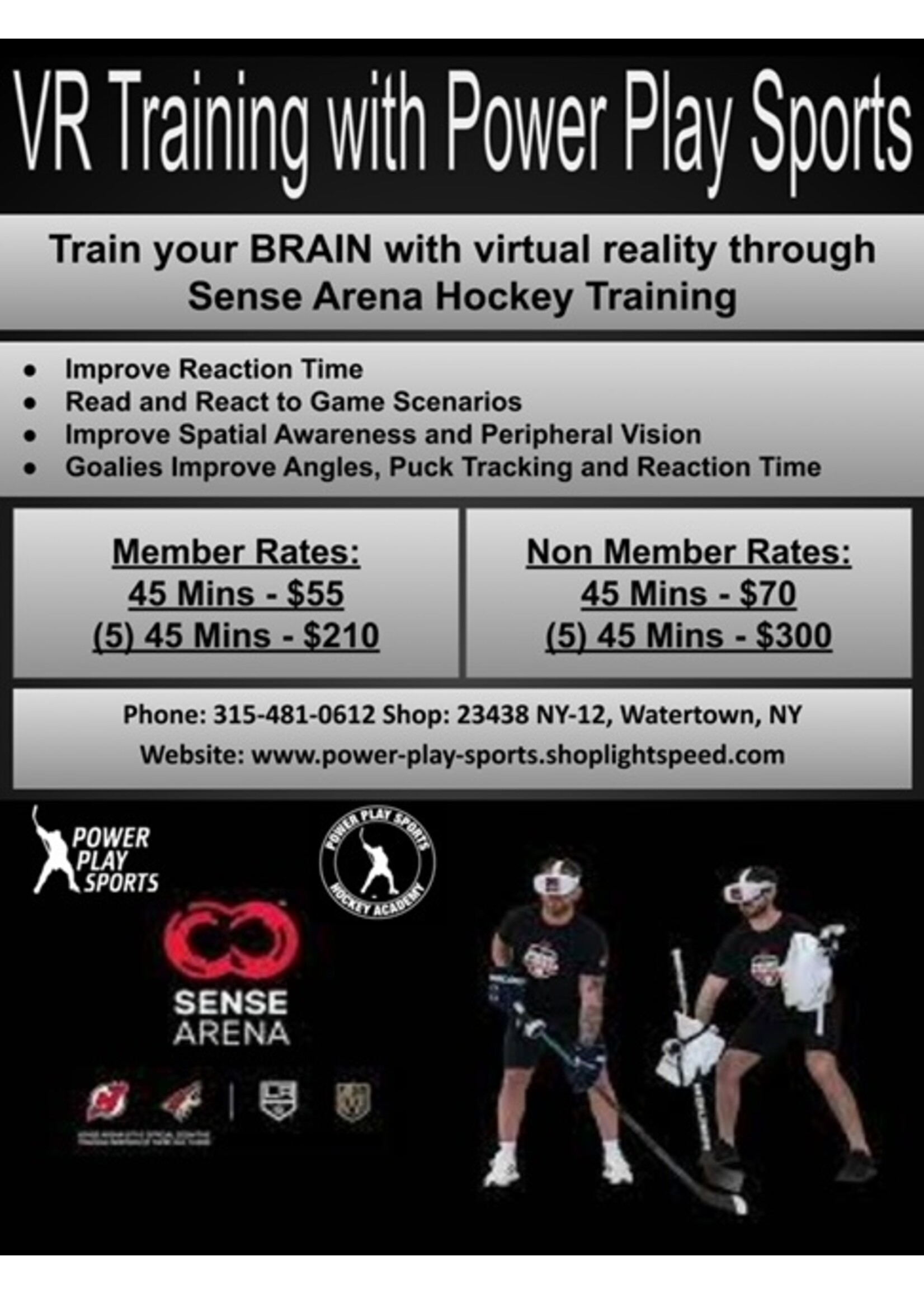VR Training - Sense Arena - 45 Min Session (Non Member)