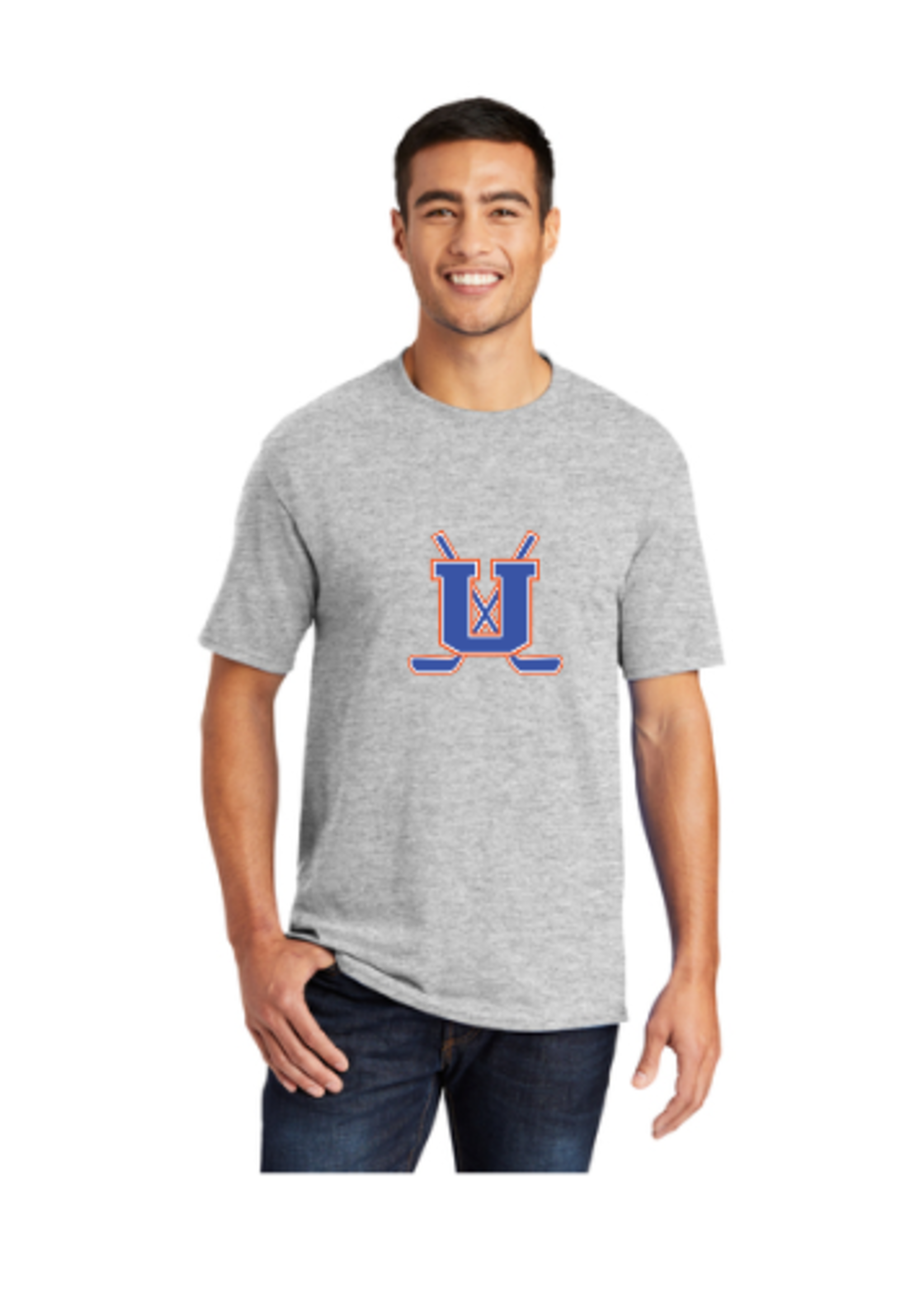 Unity Hockey Port & Company® Core Cotton Tee Senior (PC54)