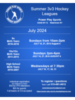 July 3v3 Summer League Registration