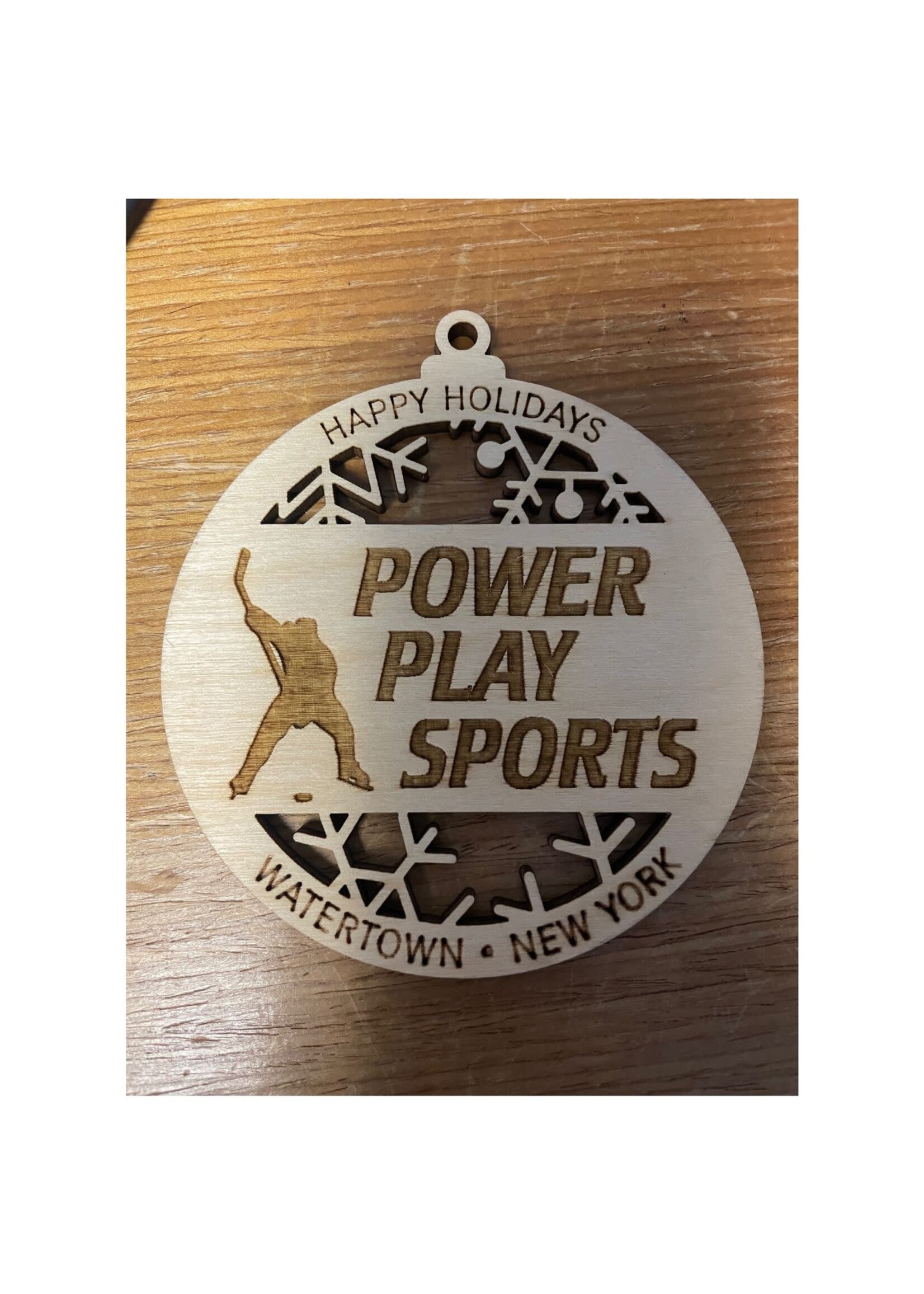 Power Play Sports Holiday Ornament