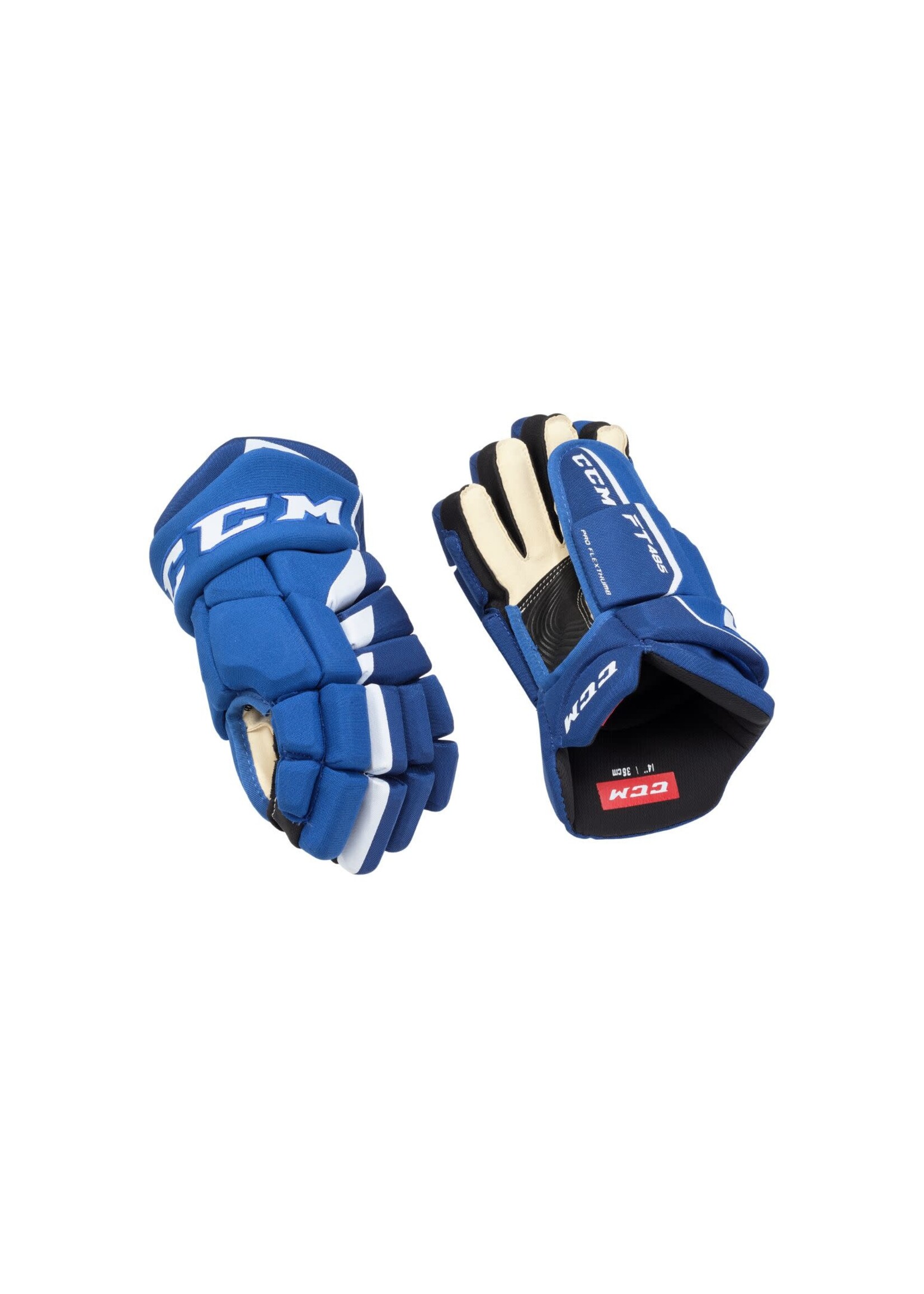CCM HG485 SR CCM JS Prot Gloves Royal/White 15