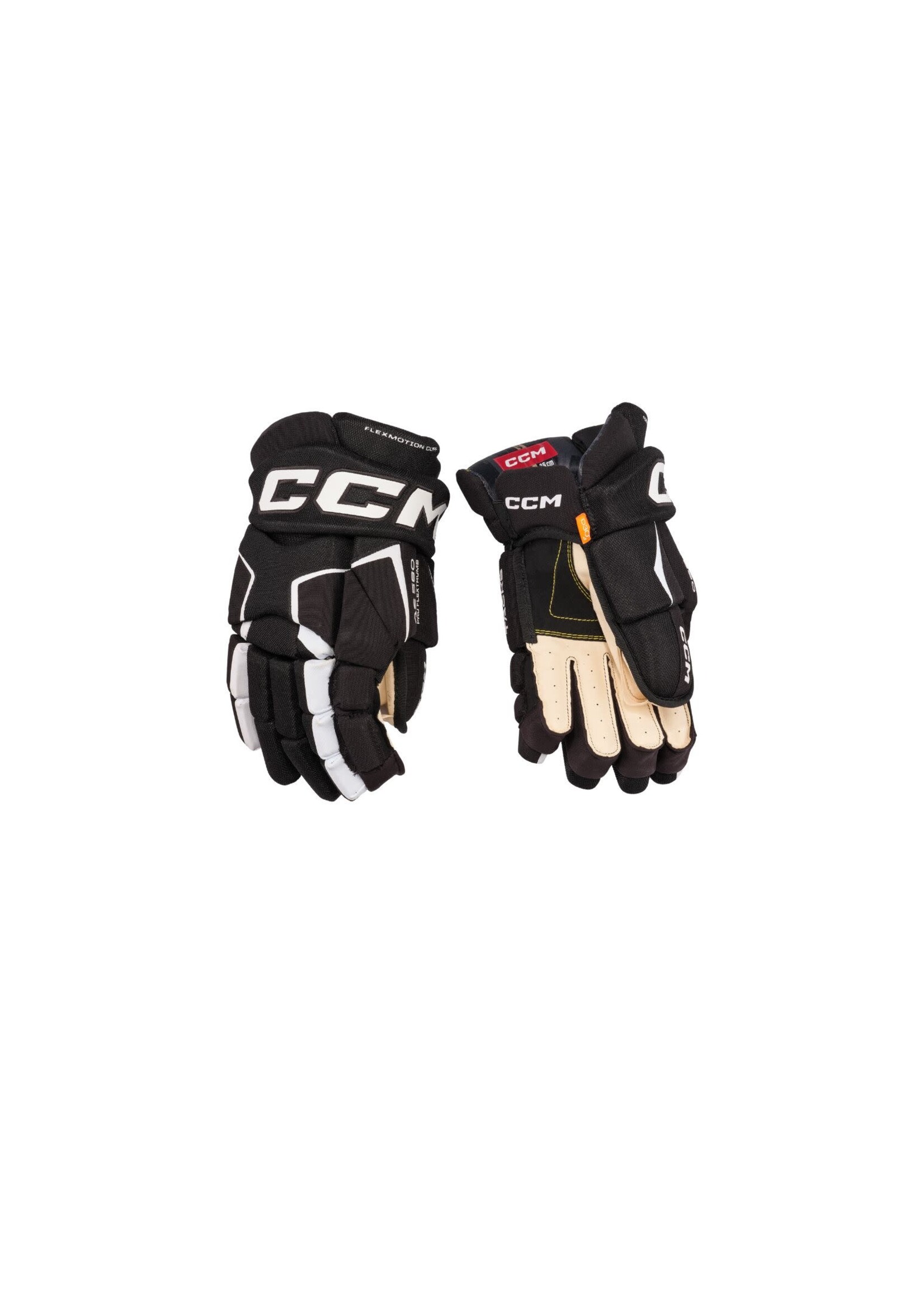 CCM HGAS580 R CCM TAC Gloves Black/White 15