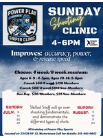 Sunday Shooting Clinic      One Day Pass