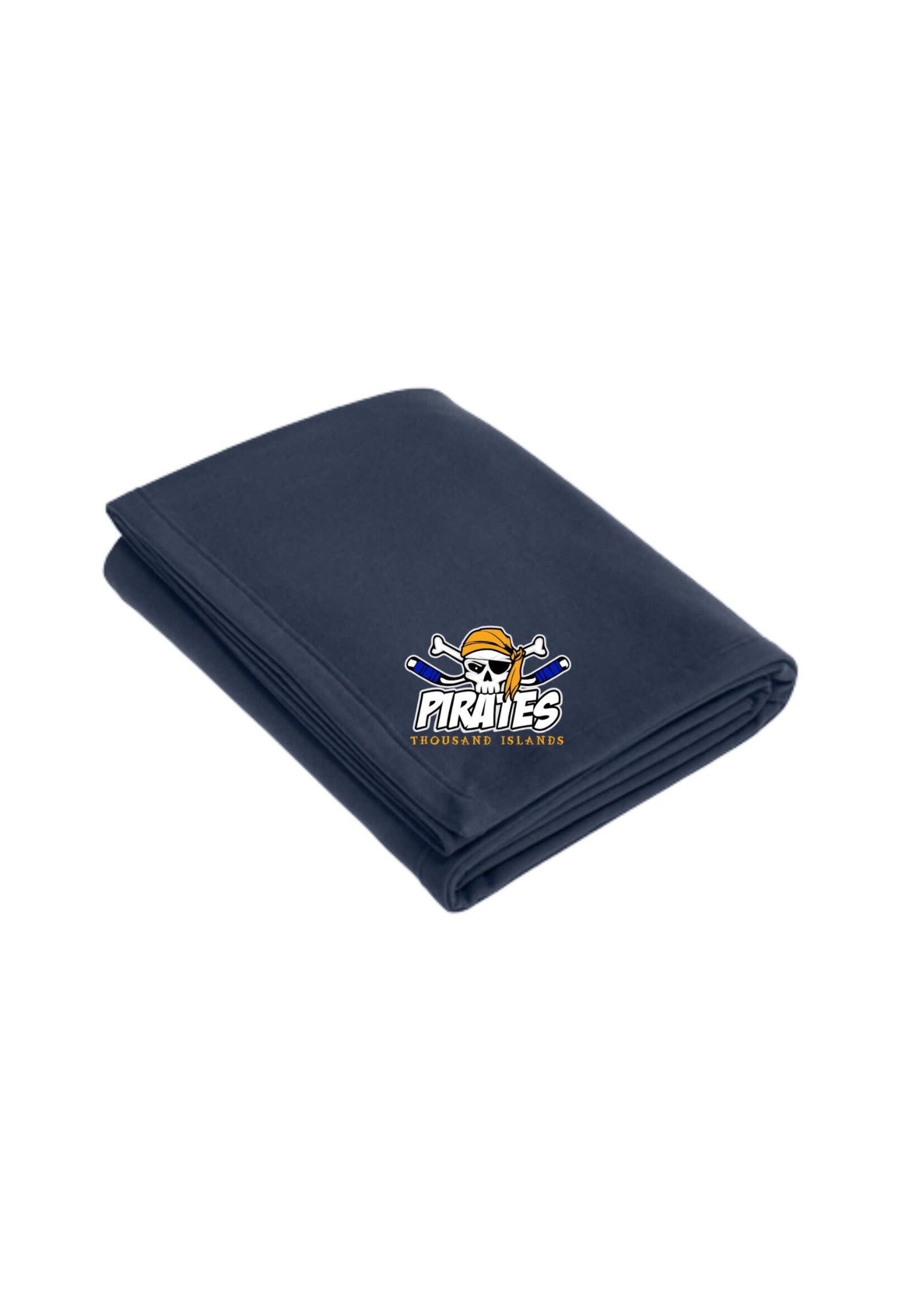T.I. Hockey Blanket ( Oversized Core Fleece Sweatshirt Blanket)-Navy