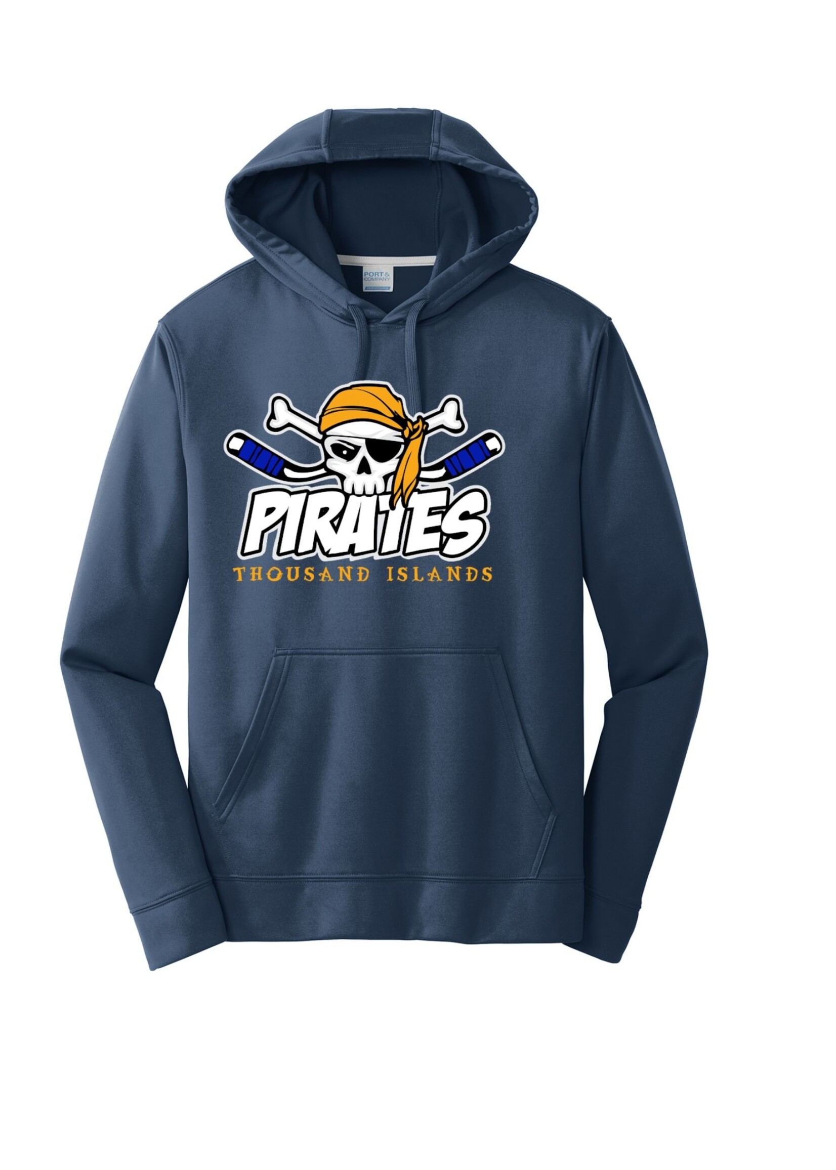 T.I Hockey Port & Company® Performance Fleece Pullover Hooded Sweatshirt PC590H