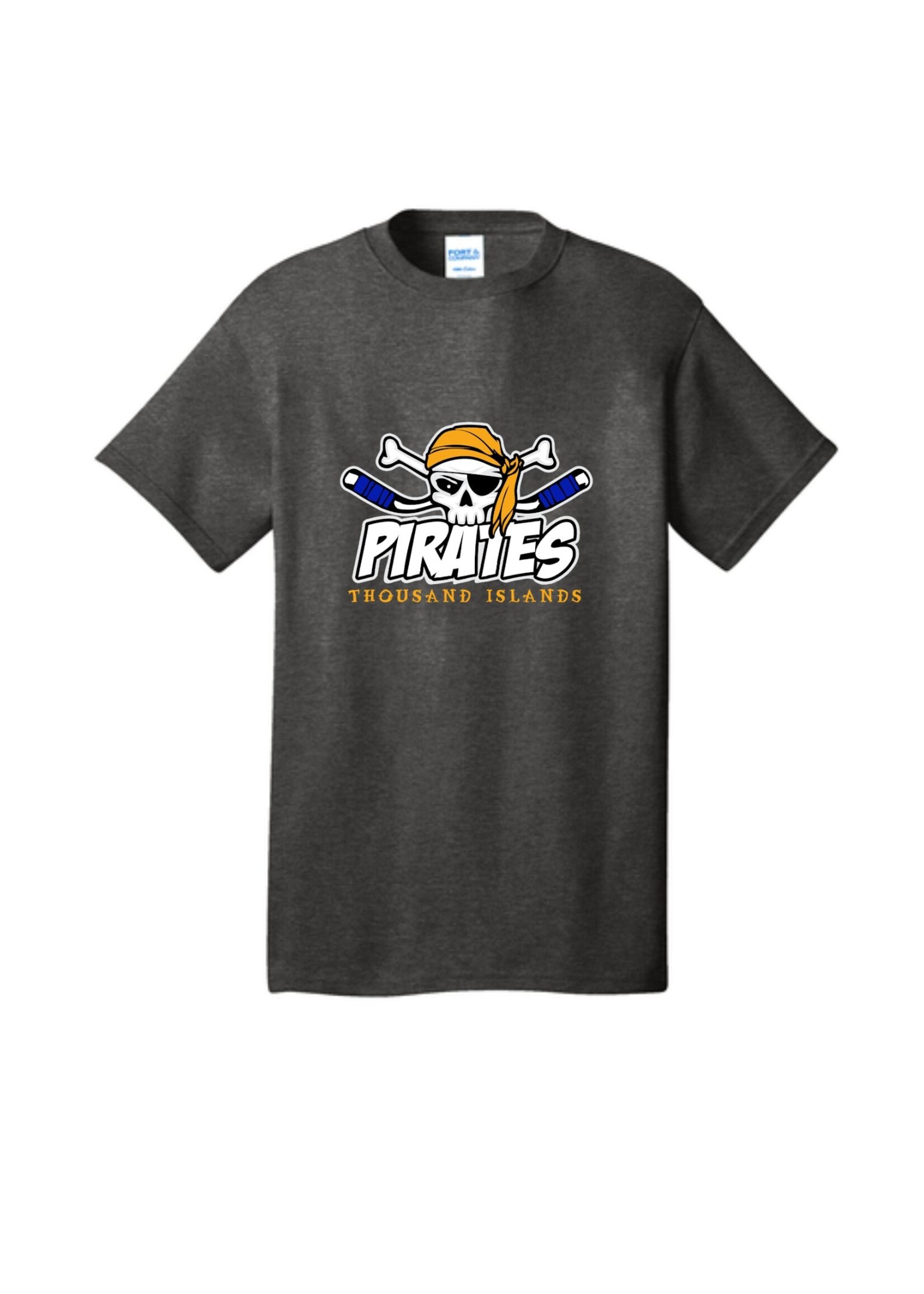 T.I Hockey Port & Company® Core Cotton Tee Senior (PC54)