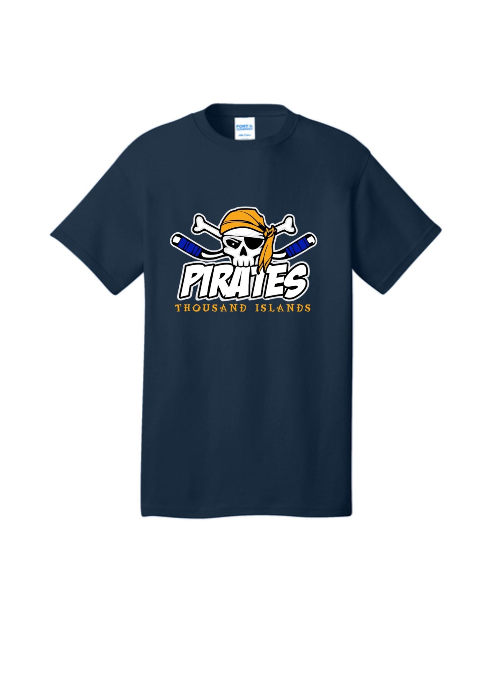 T.I Hockey Port & Company® Core Cotton Tee Senior (PC54)