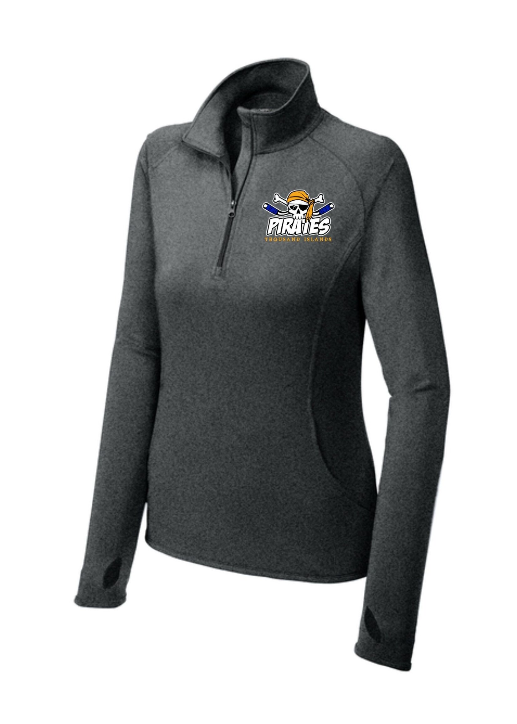 T.I Hockey Sport-Tek® Ladies Sport-Wick® Stretch 1/4-Zip Pullover LST850