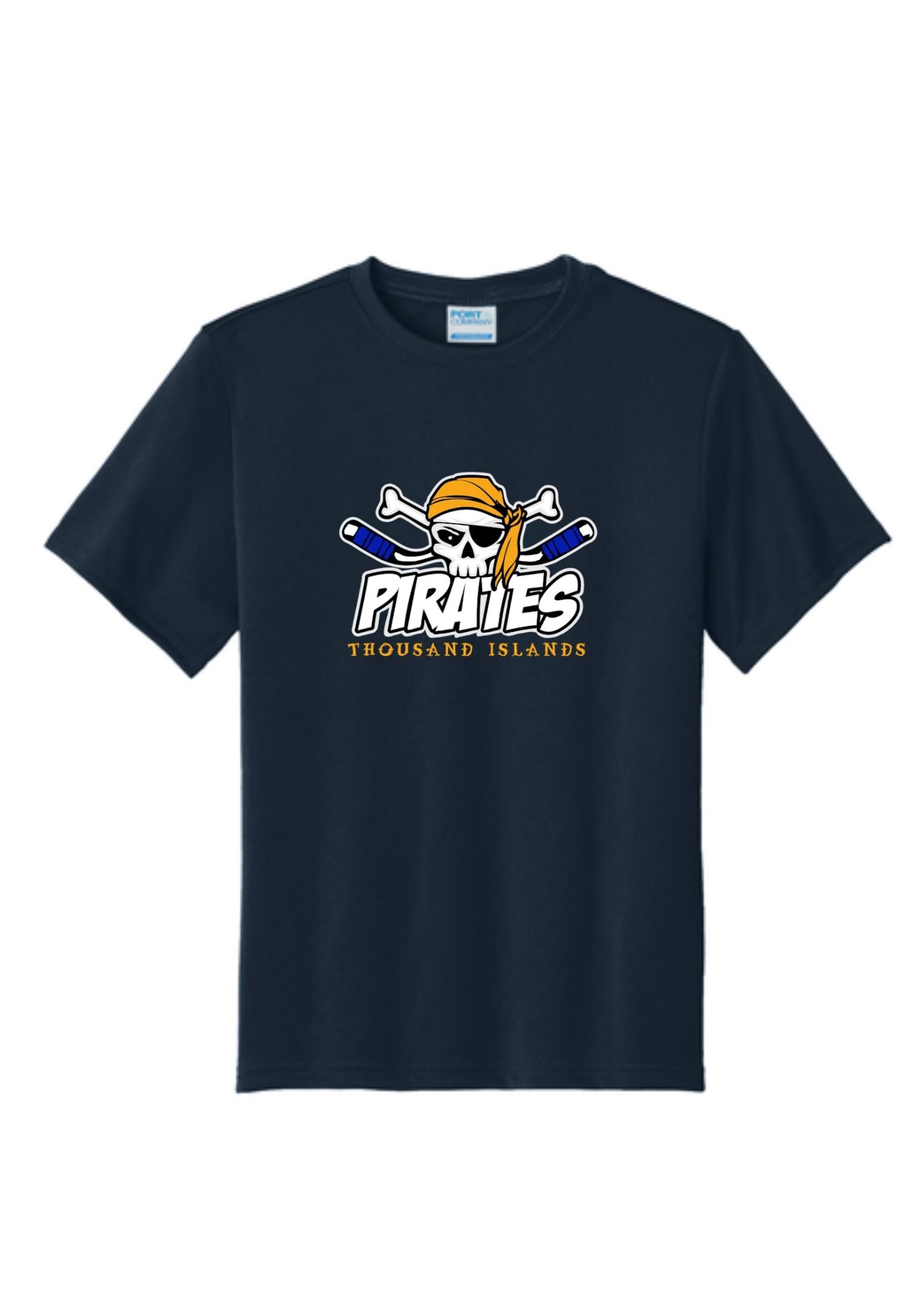 T.I Hockey Port & Company® Youth Performance Tee PC380Y