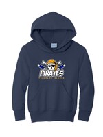 T.I Hockey Port & Company® Youth Core Fleece Pullover Hooded Sweatshirt PC90YH