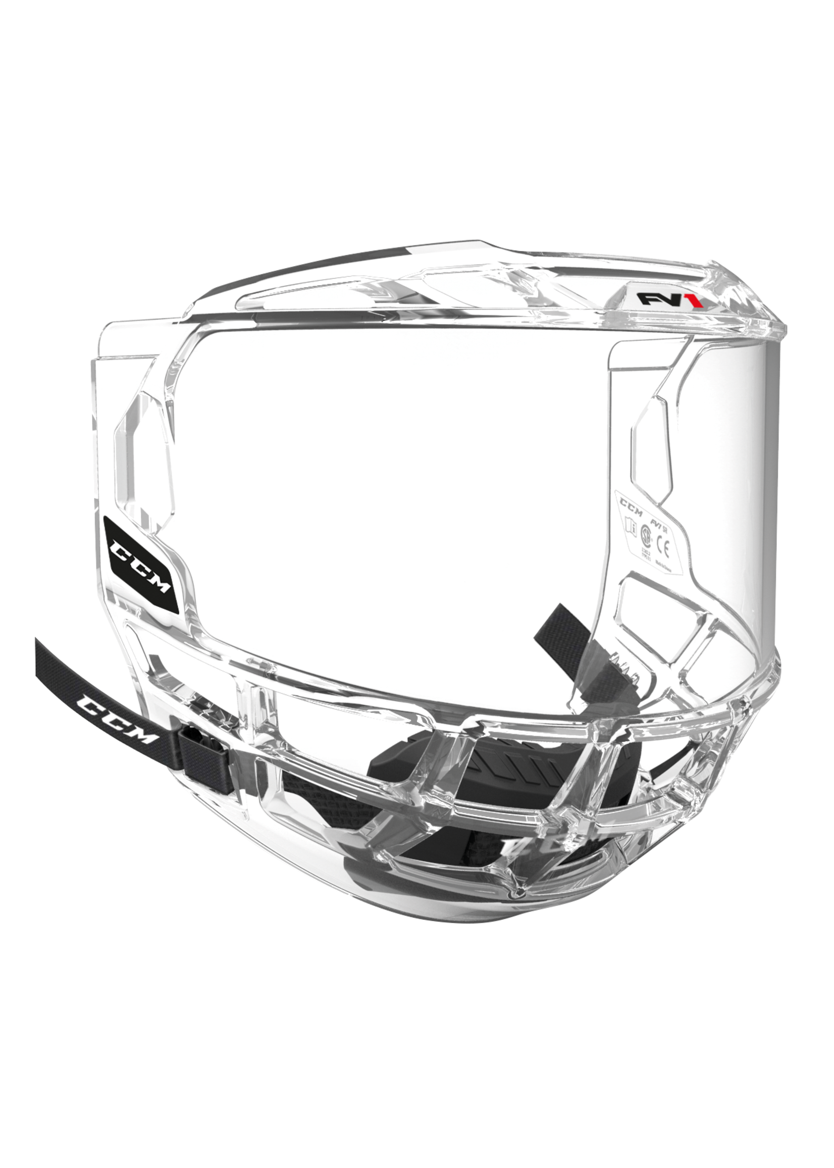 CCM FMFV1 CCM HF FULL VISOR JR Clear OSFA
