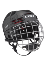 CCM HT70C YT CCM TAC Combo Helmet Black OSFA