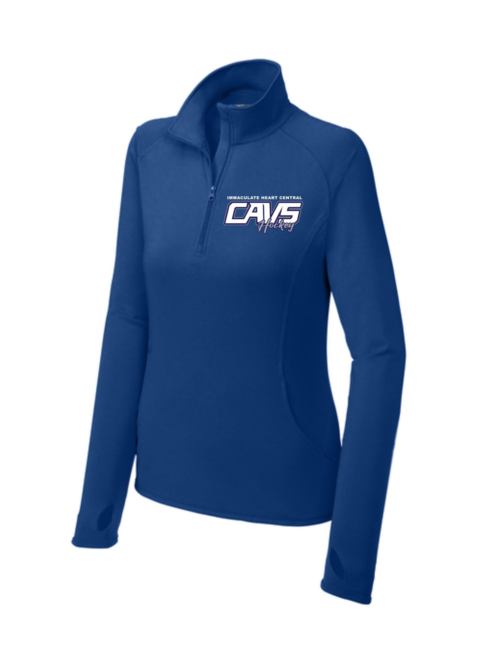 IHC Hockey Sport-Tek® Ladies Sport-Wick® Stretch 1/4-Zip Pullover LST850