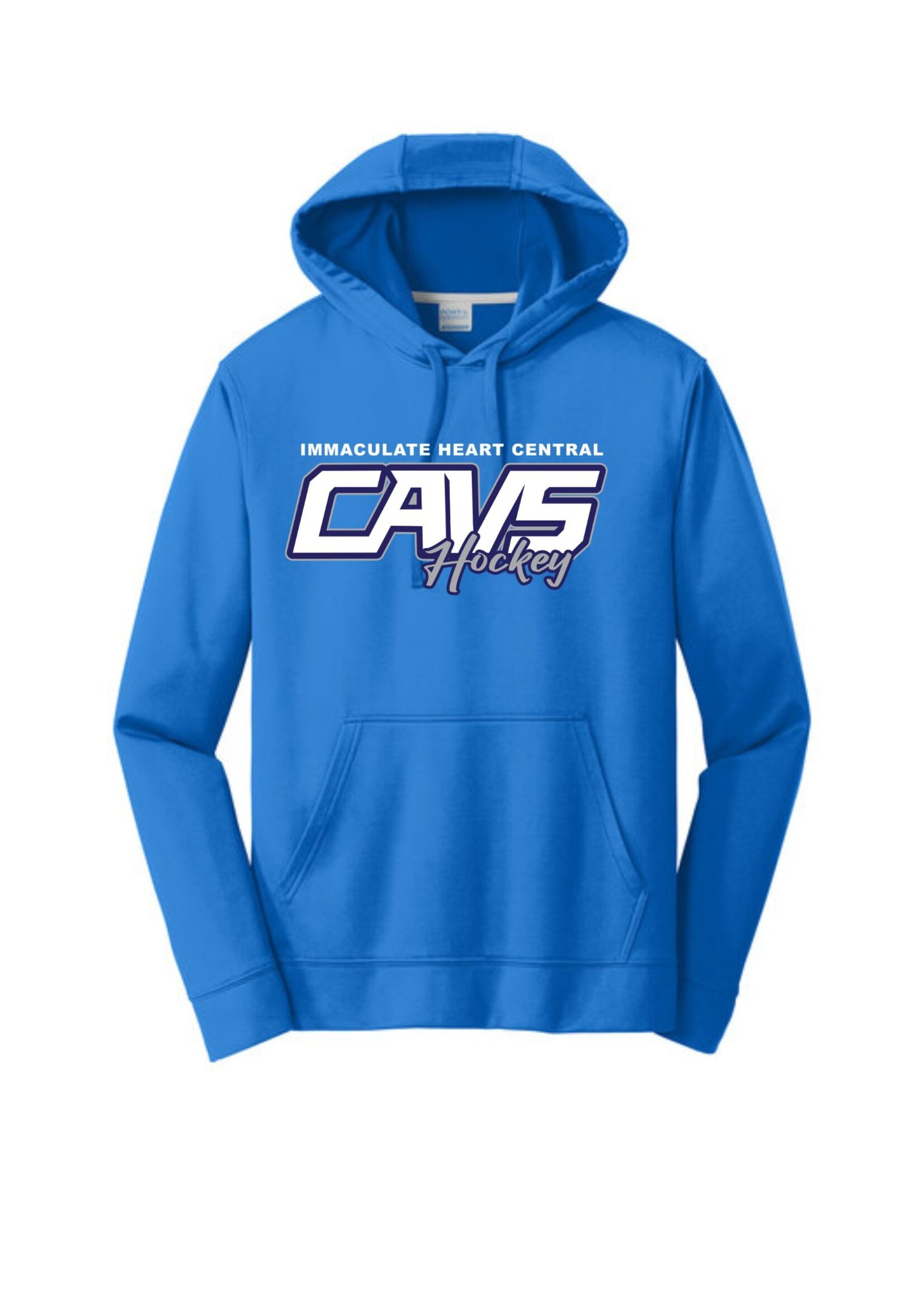 IHC Hockey Port & Company® Performance Fleece Pullover Hooded Sweatshirt Youth  (PC590YH)