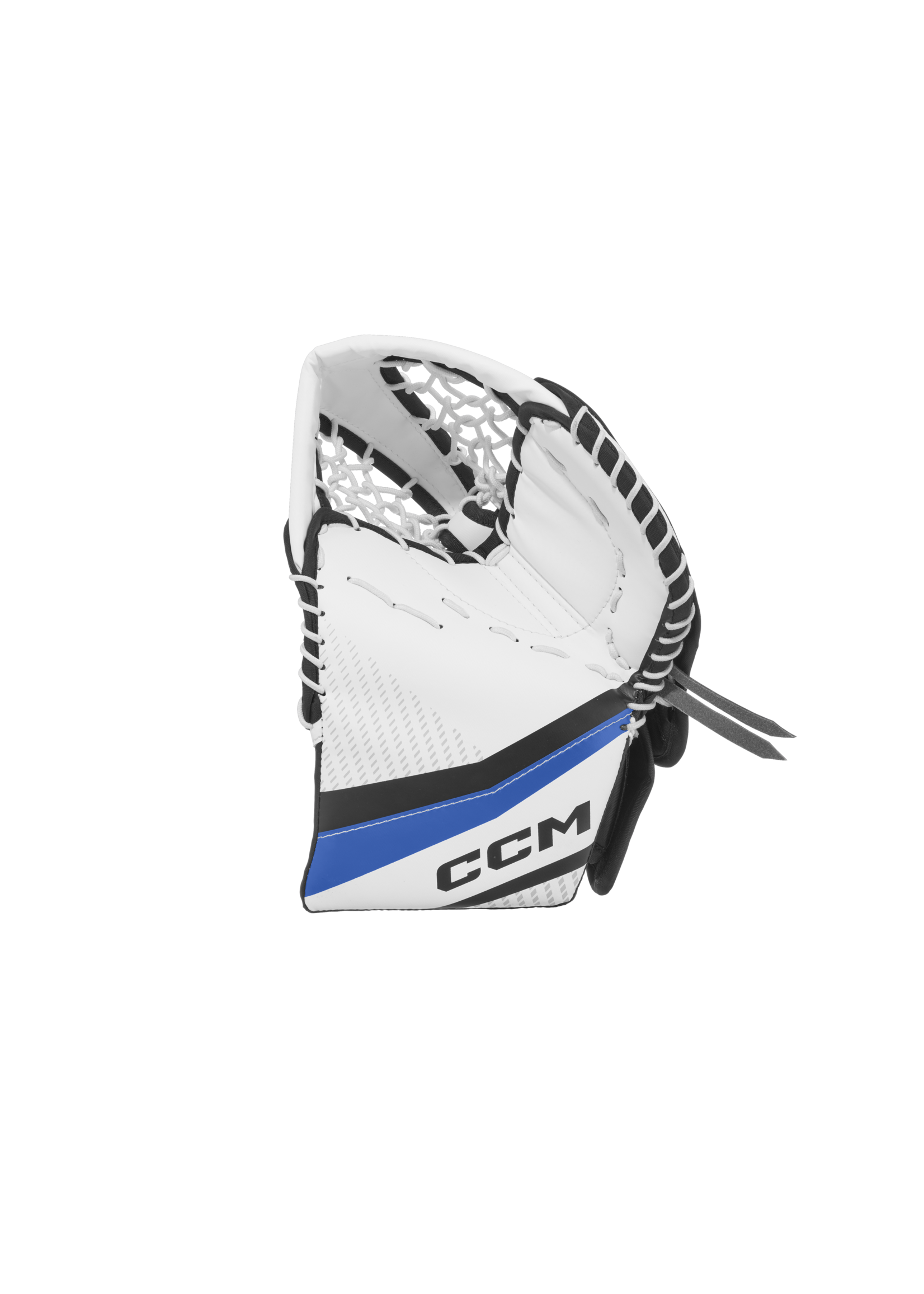 CCM GMYFX3CC YT CCM YFX Goalie Catcher White/White/Royal/Black FR