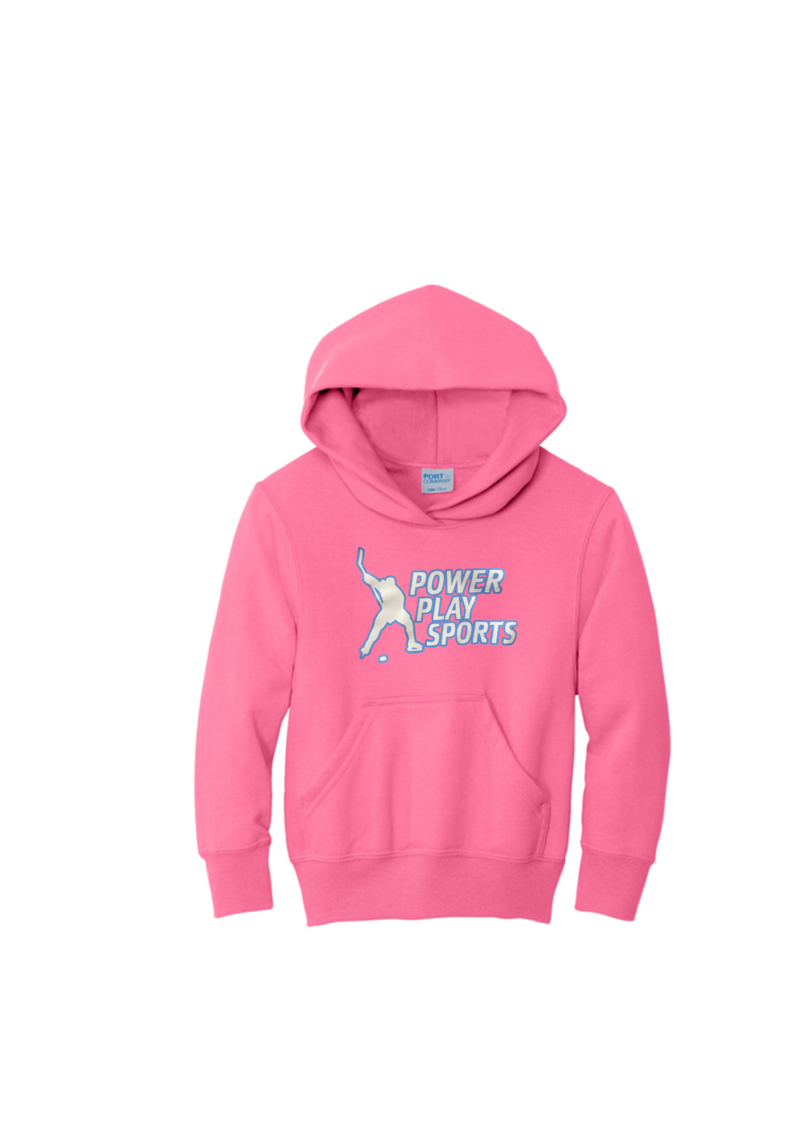 PPS Hockey Port & Company® Core Fleece Pullover Hooded YOUTH Sweatshirt (PC90YH)