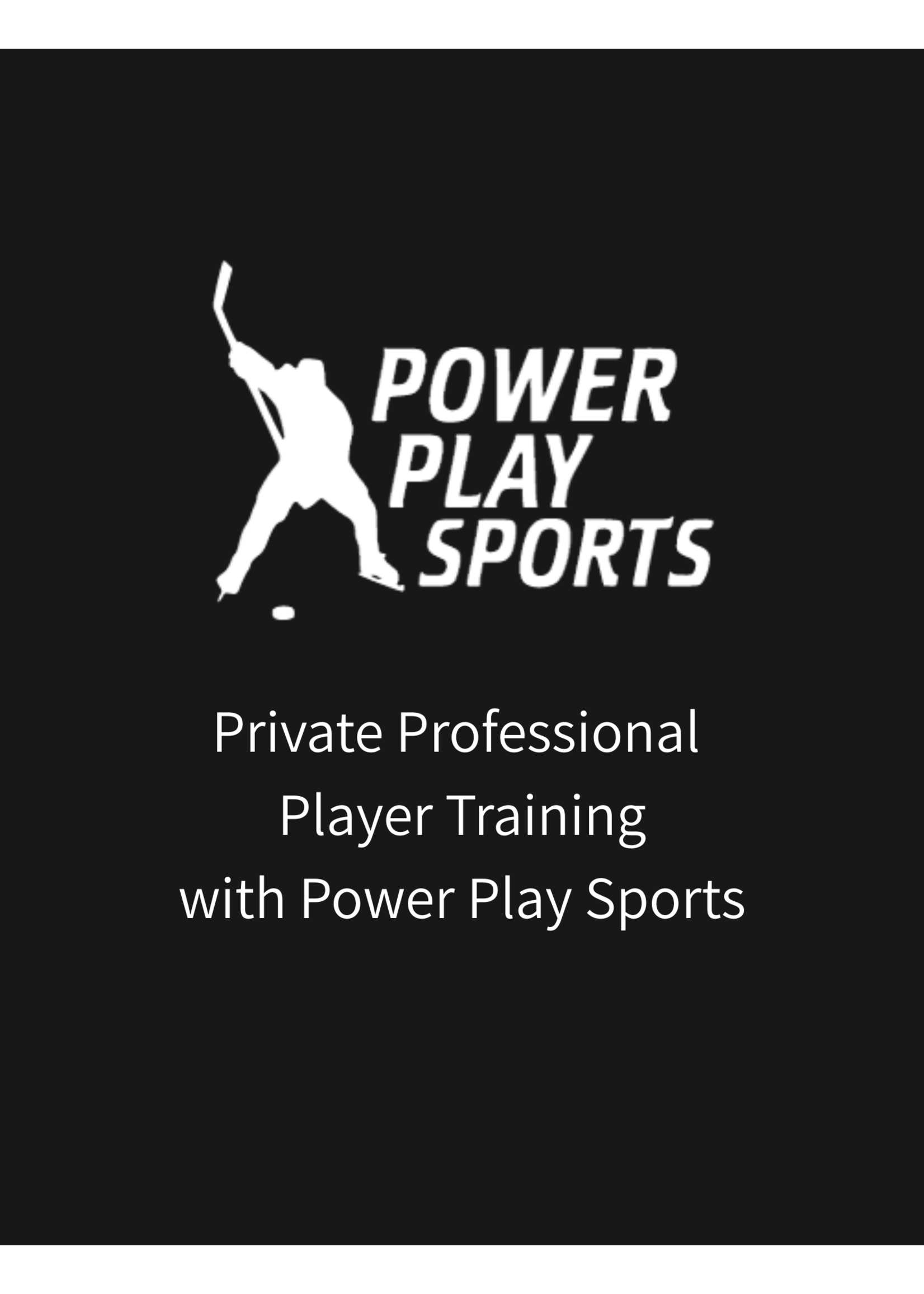 Private Professional Player Training*