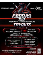Cobras 12u  Tier 3 Tournament Bound Team Tryouts