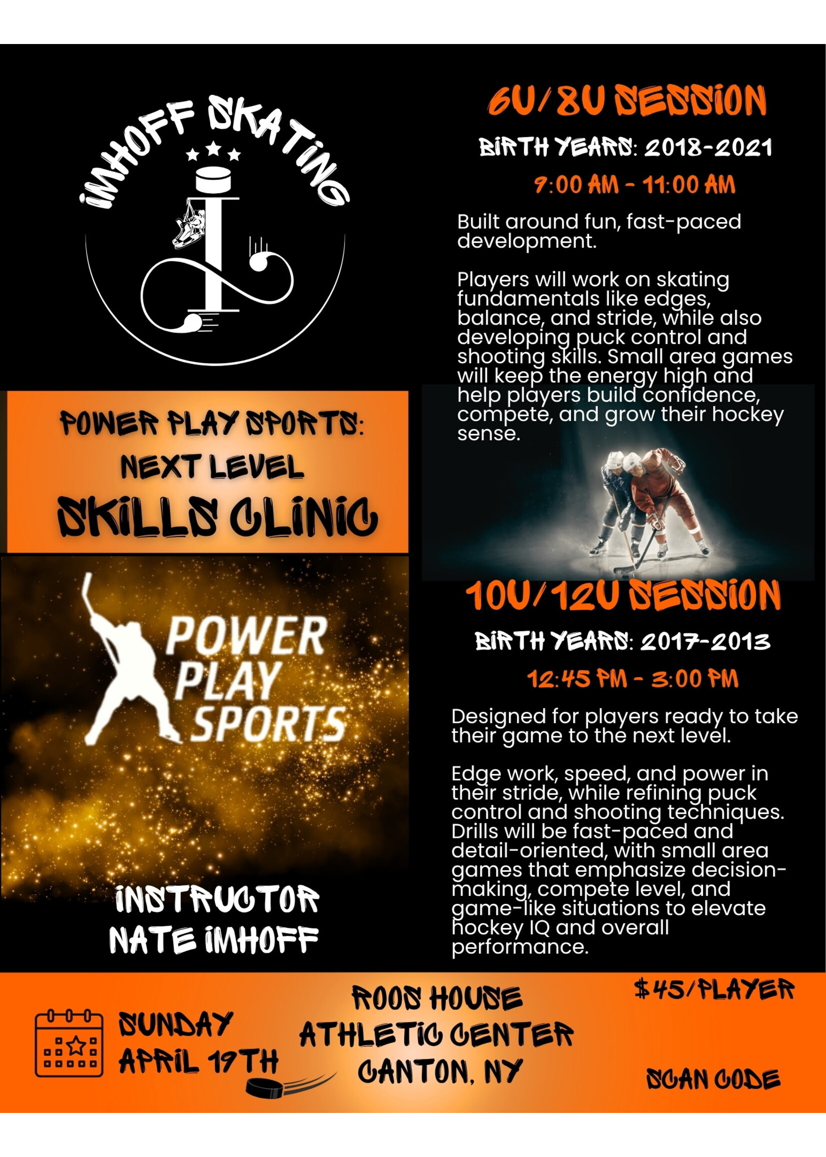 Power Play Sports Next Level Skills Clinic