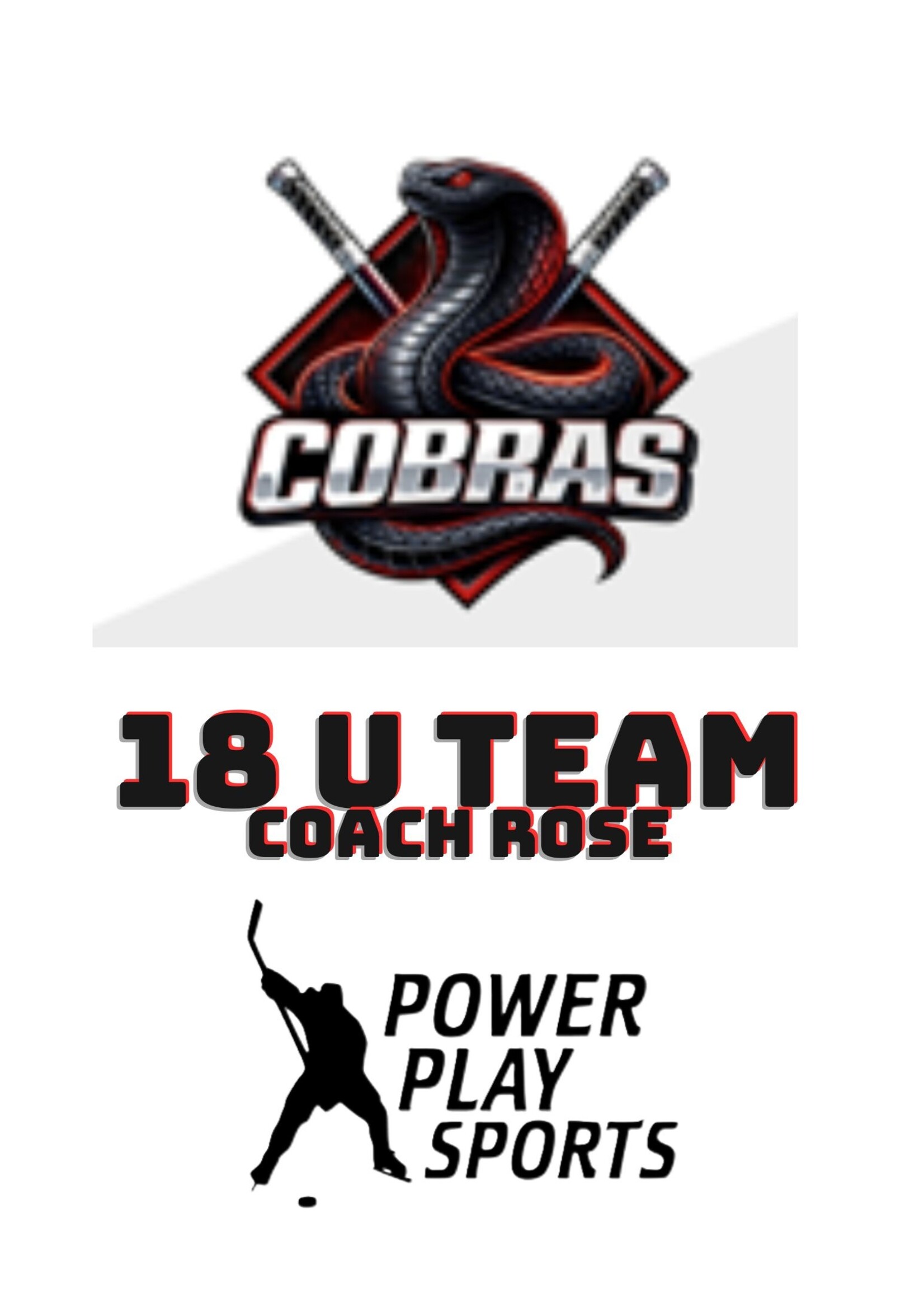 Cobras 18u TB Team Registration 2026-2027 Season