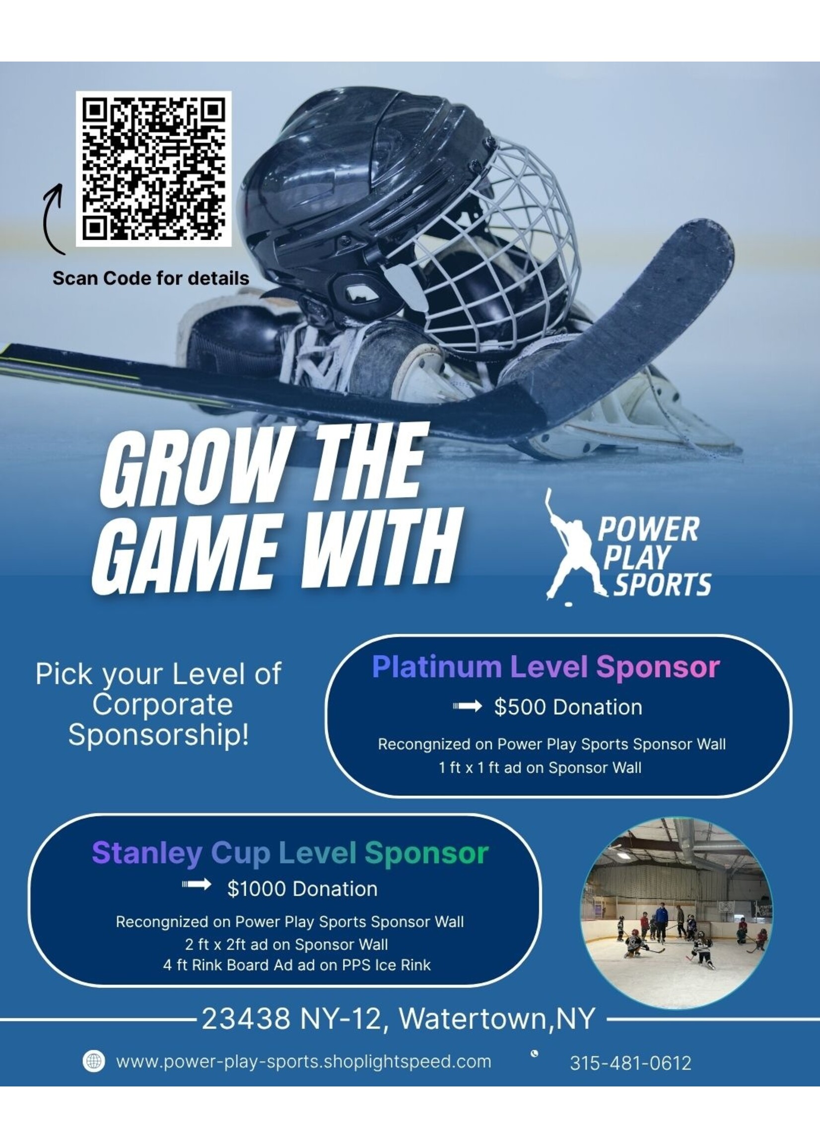 Corporate Sponsorship for Grow the Game