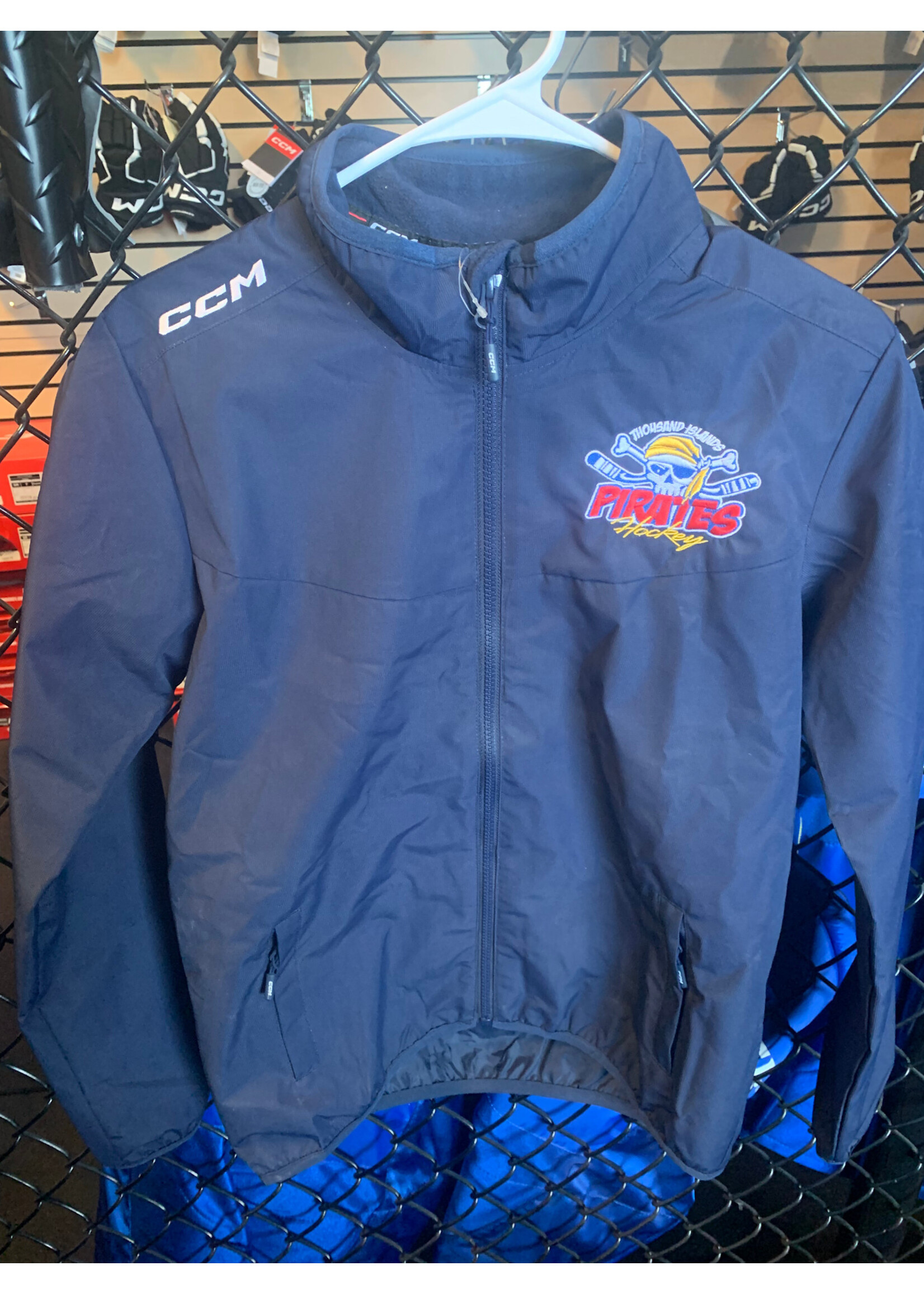 CCM J5314 YT SKATE SUIT JKT True Navy XL (RETRO TI Logo)