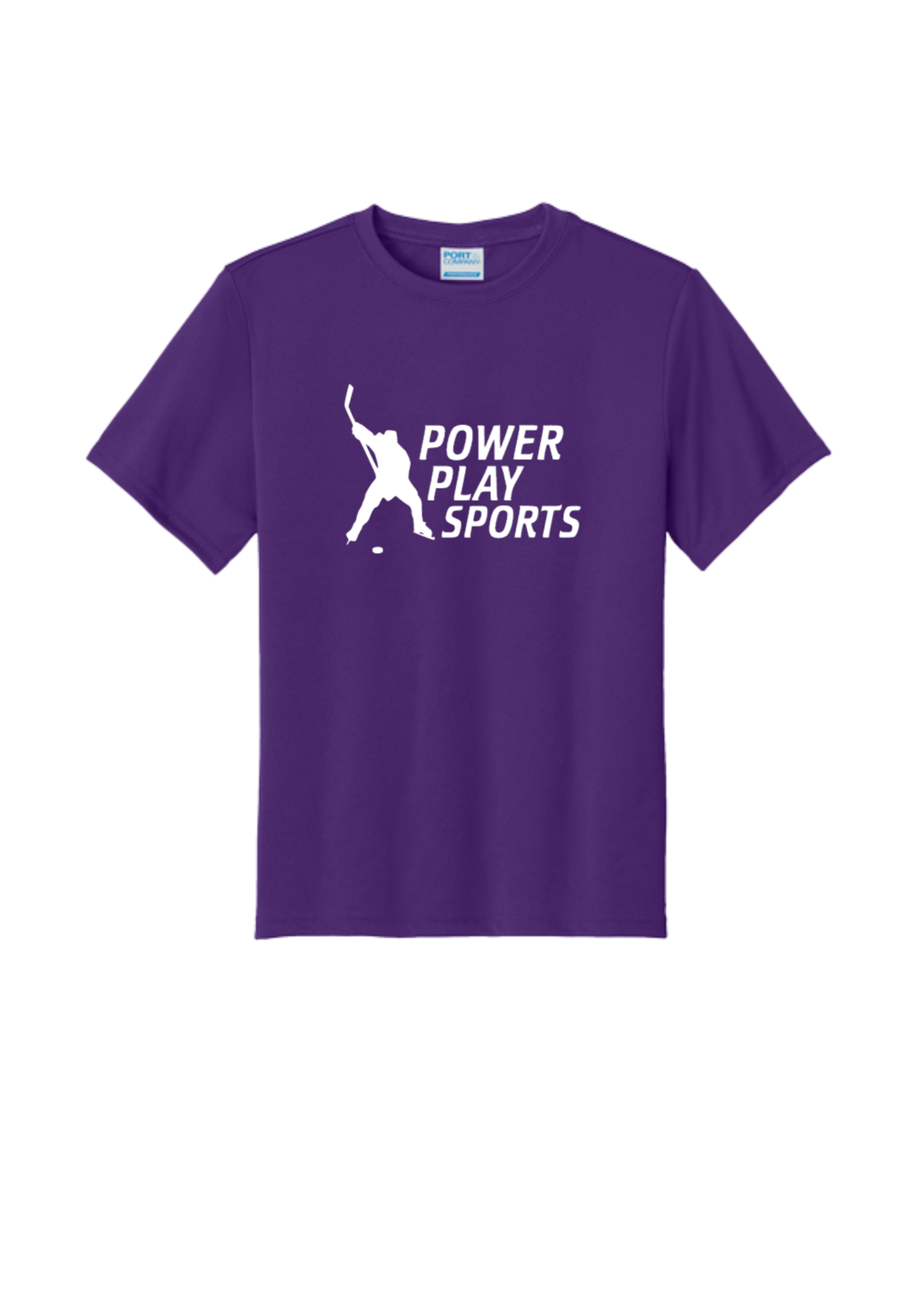 Power Play Sports Performance Tee-Youth