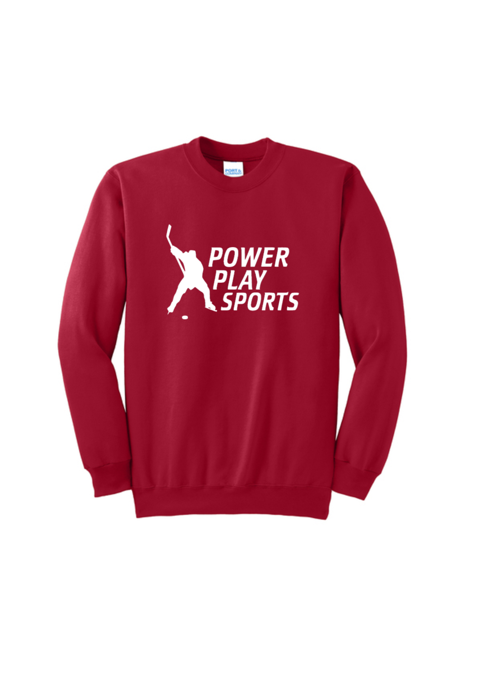 Power Play Crewneck Sweatshirt-  Adult