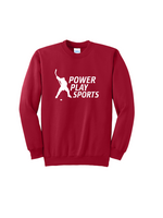 Power Play Crewneck Sweatshirt- Youth