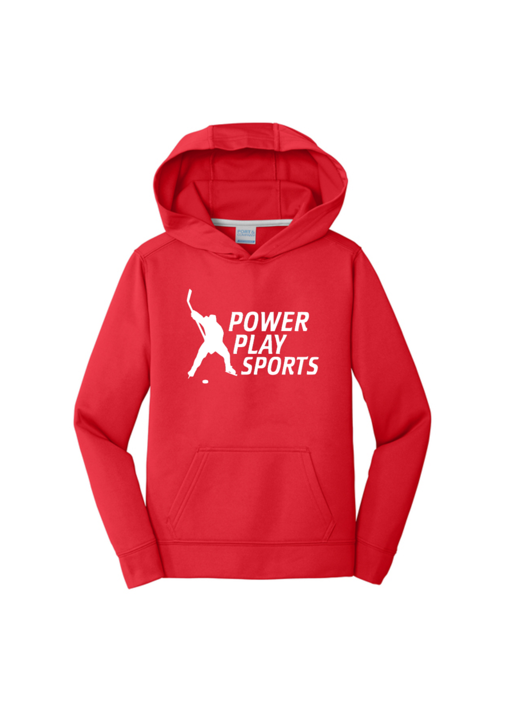 Power Play Performance Hoodie-Youth