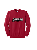 Cobras Crew Neck Sweathirt- Adult (PC90)