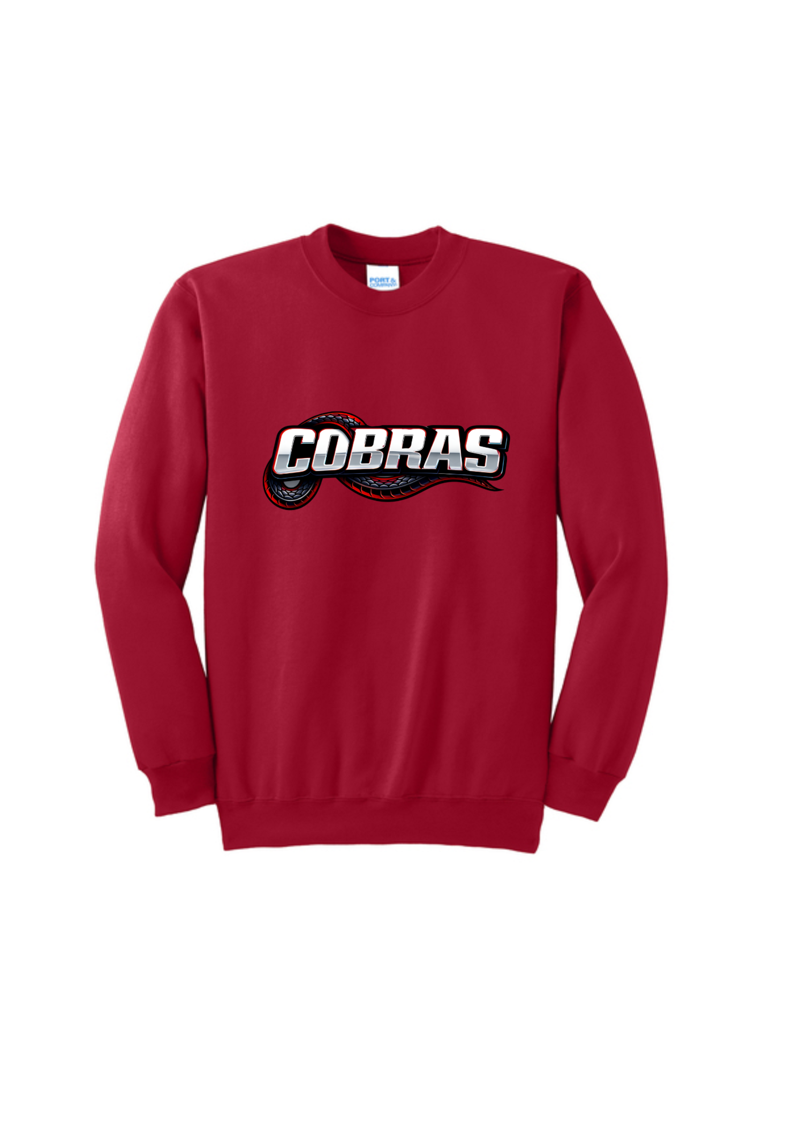 Cobras Crew Neck Sweathirt- Youth (PC90Y)