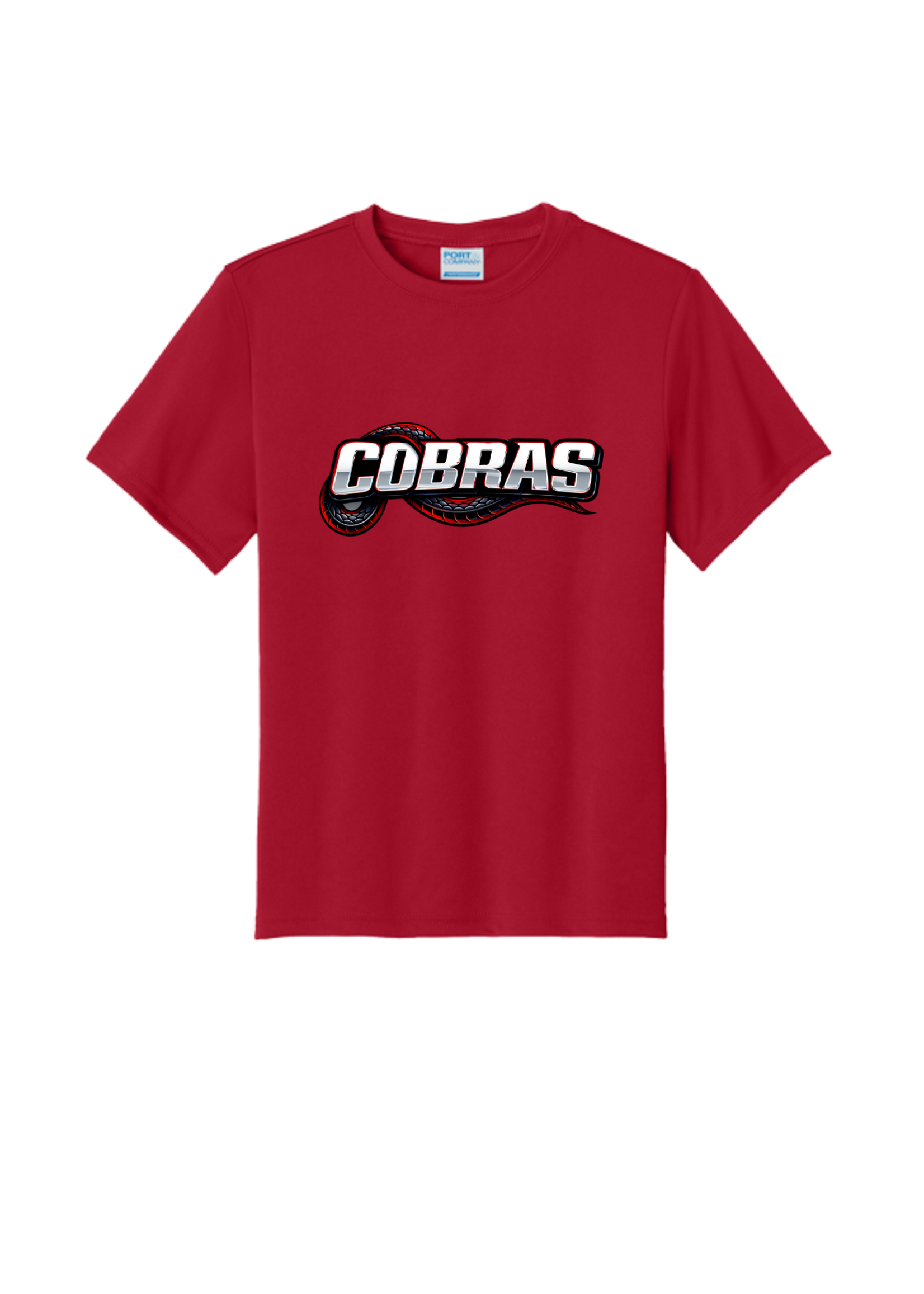 Cobras Performance Tee- Youth (PC54Y)