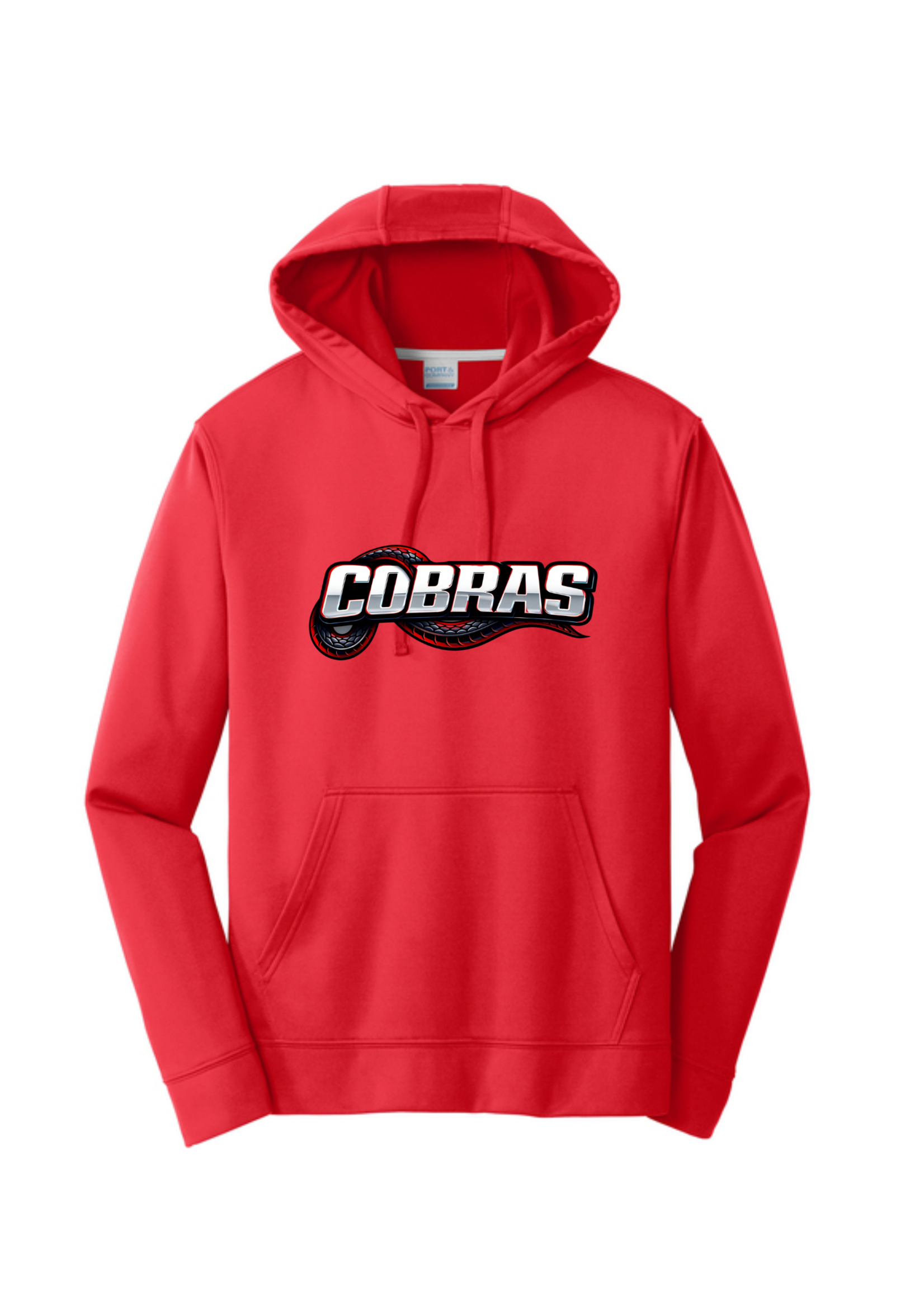 Cobras Performance Hoodie-Adult (PC590H)