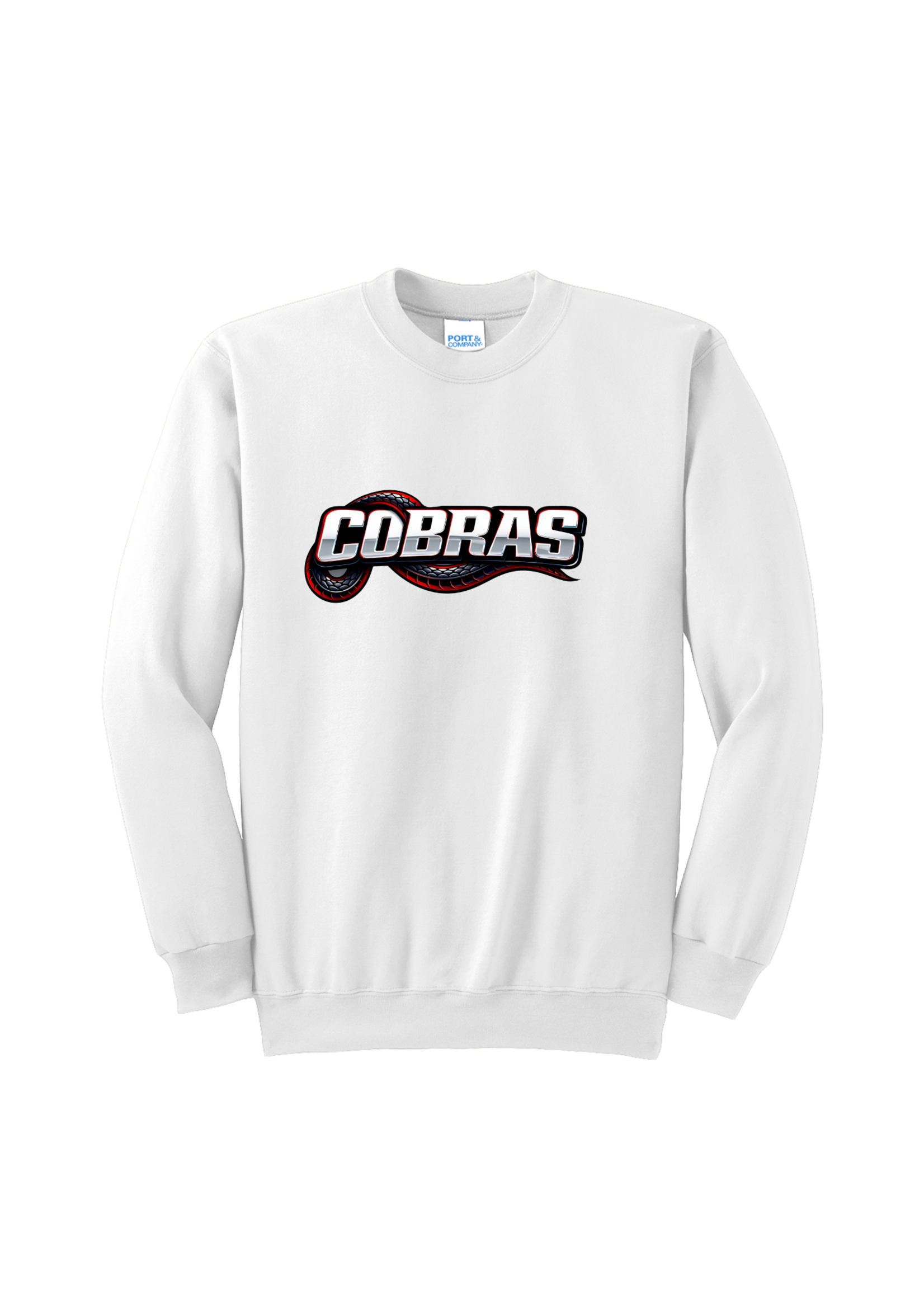 Cobras Crew Neck Sweathirt- Youth (PC90Y)