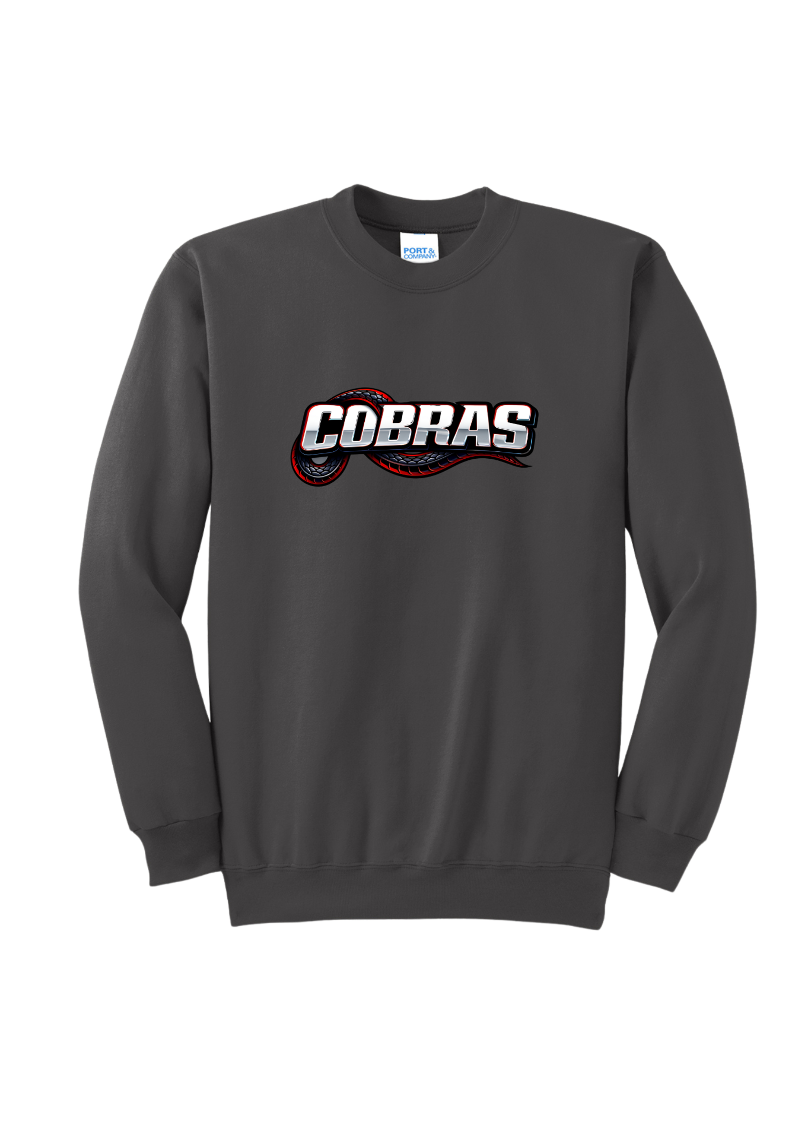 Cobras Crew Neck Sweathirt- Youth (PC90Y)