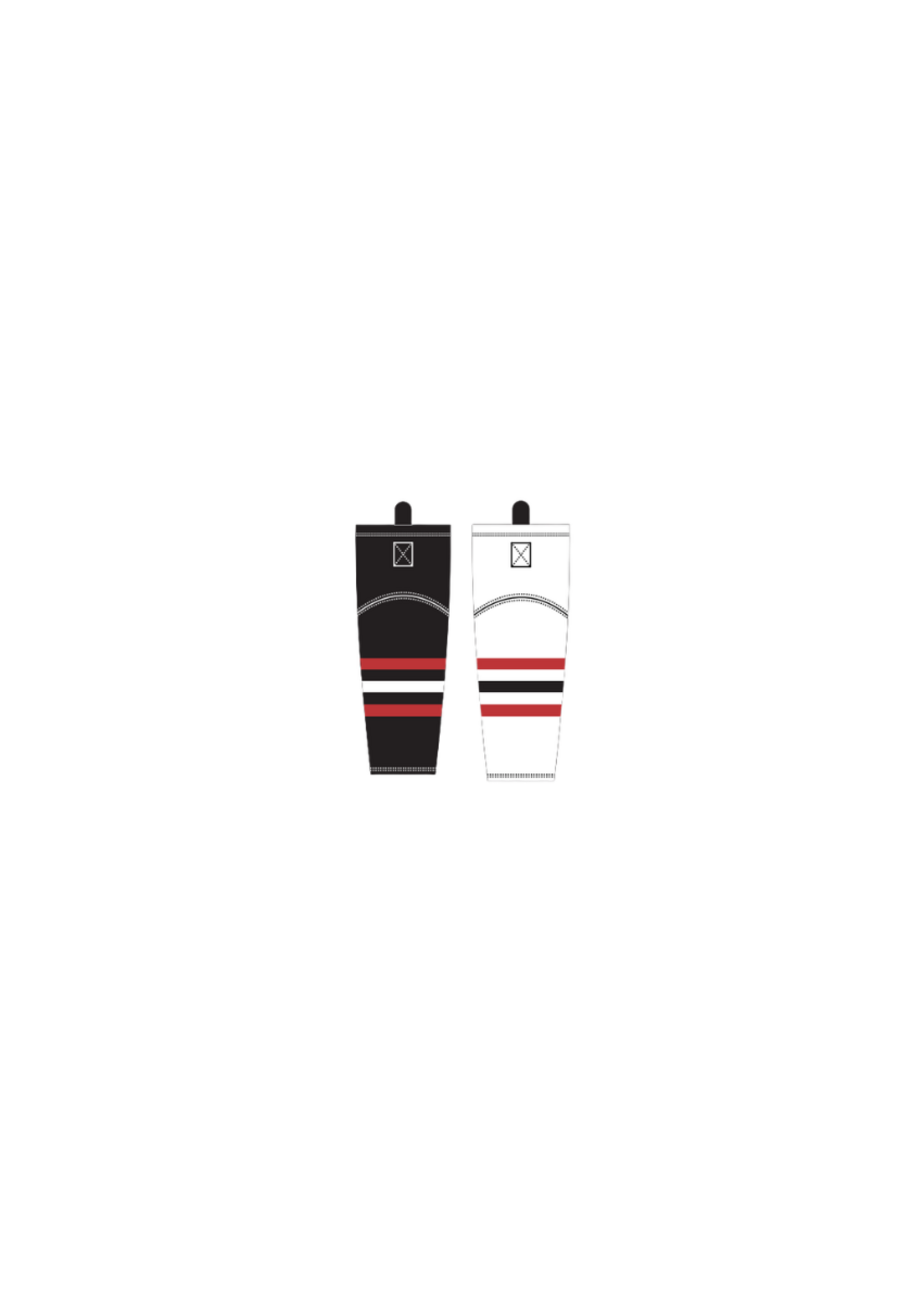 Power Play Sports 8U Academy Socks-Reversible