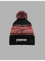 Cobras-New Era® Knit Chilled Pom Beanie (NE909)  Embroidered