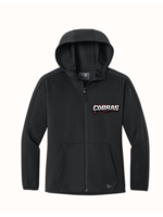 Cobras-New Era® Women’s Double Back Full-Zip Hoodie (LNEA566) Black