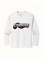 Cobras- Port & Co® Youth Long Sleeve Performance Tee (PC380YLS)