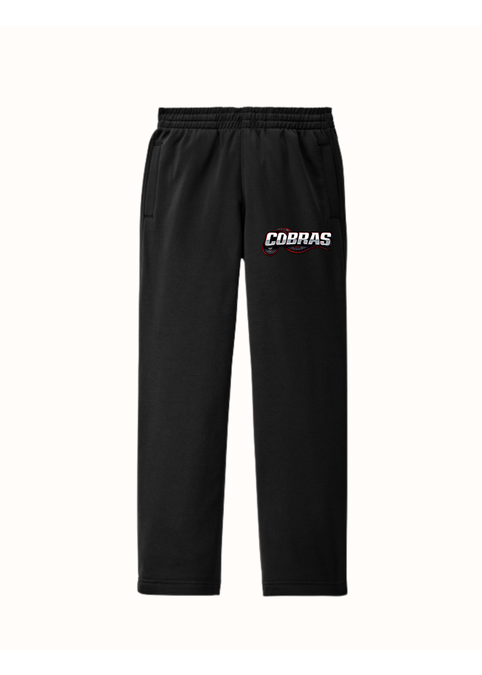 Cobras-Sport-Tek® Youth Sport-Wick® Fleece Pant-(YST237) Black