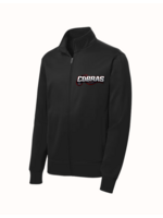 Cobras-Sport-Tek® Youth Sport-Wick® Fleece Full-Zip Jacket-(YST241)Black