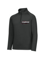 Cobras- Sport-Tek® Youth Sport-Wick® Stretch 1/4-Zip Pullover (YST850)-Black