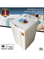 Imperial IMP19STW-HULK-W IMPERIAL WASHER SINGLE TUB -- BMW -- HULK (BIG