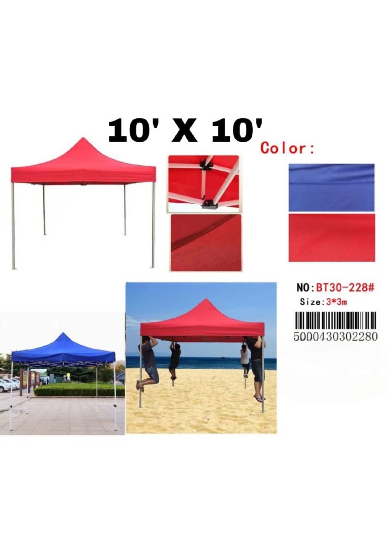 BT30-228 RED TENT 10X10