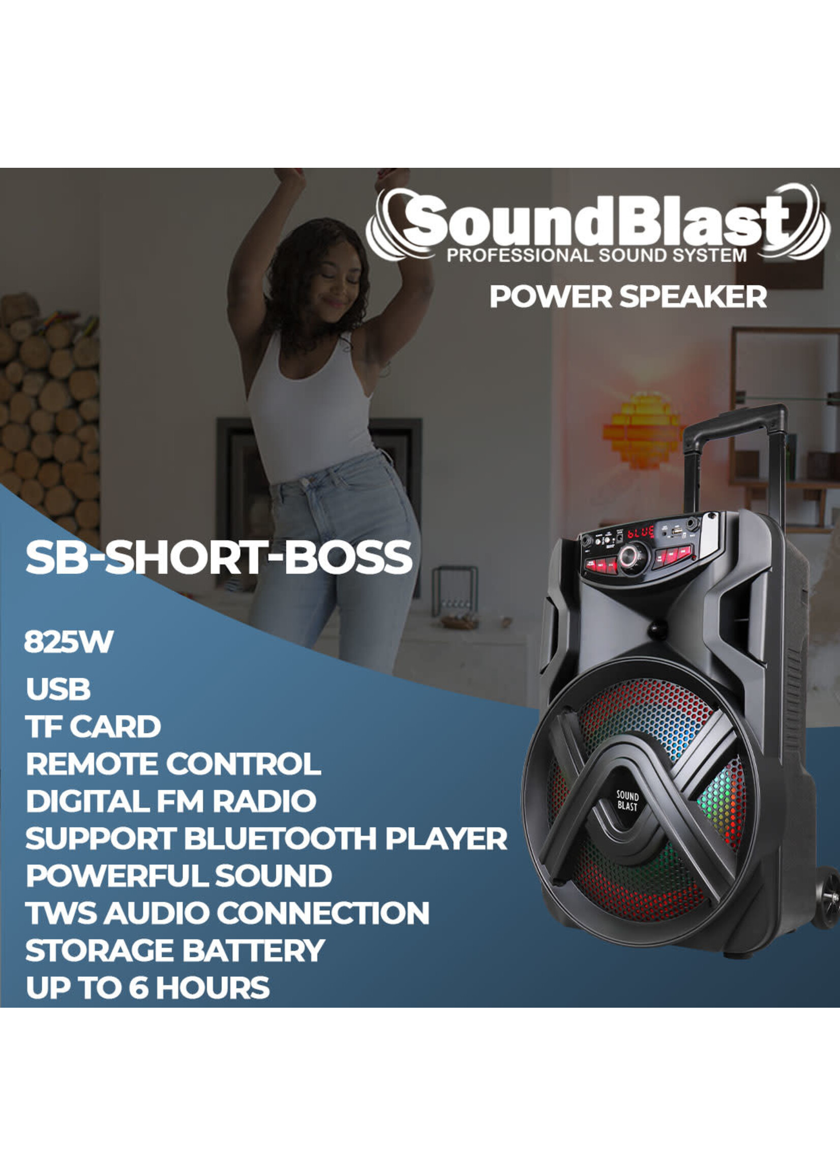 SB-SHORT-BOSS BT SPEAKER