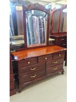 7 DRAW DRESSER (BROWN)