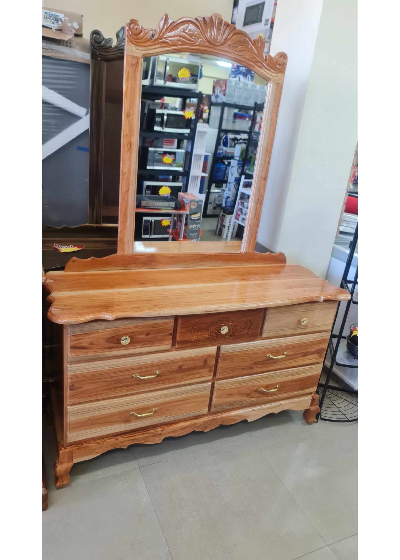 7 DRAW DRESSER (CEDAR)