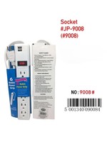 TOPSTAR JP-9008 6 OUTLET POWER STRIP WITH USB